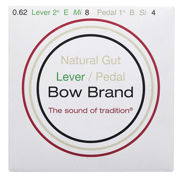 Bow Brand NG 2nd E Gut Harp String No.8