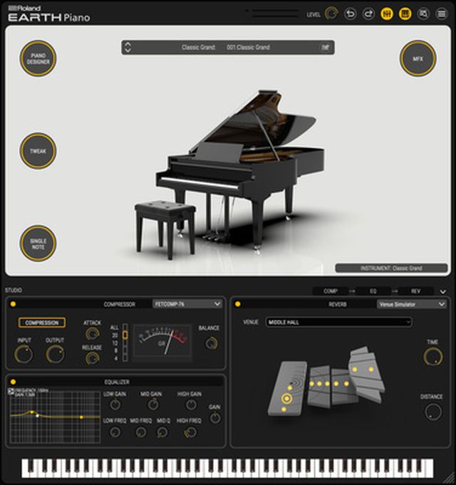 Roland Cloud Earth Piano