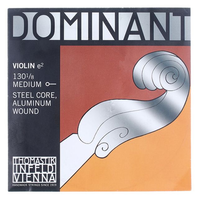 Thomastik Dominant E Violin 1/8 Alu med