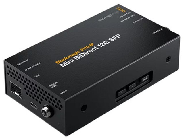 Blackmagic Design 2110 IP Mini BiDirect 12G SFP