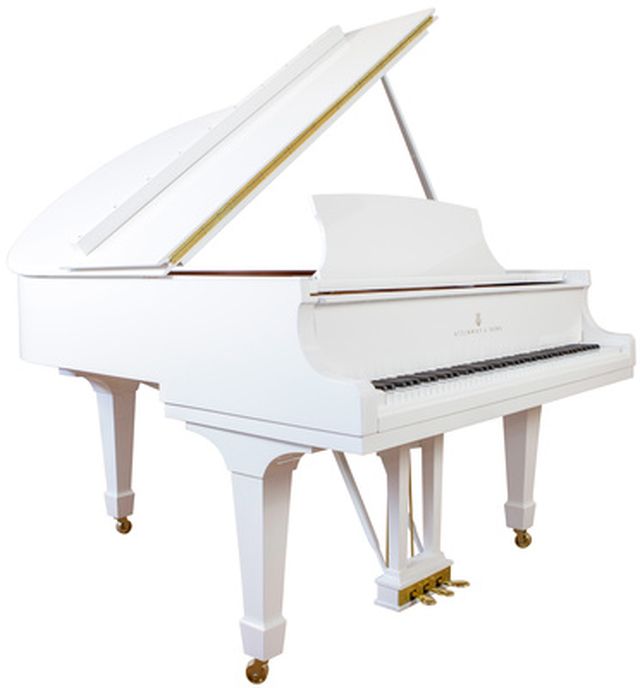 Steinway & Sons M-170 White