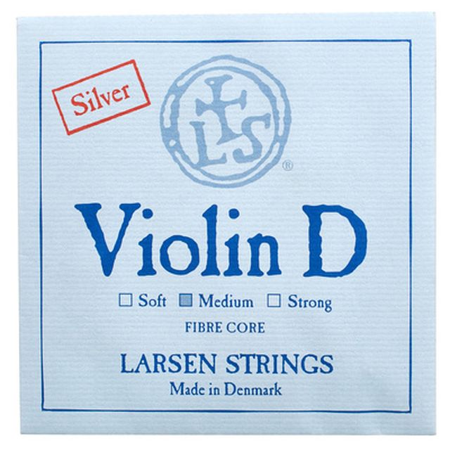 Larsen Violin String D Silver Medium