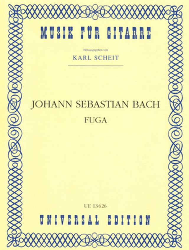 Universal Edition Bach Fuga