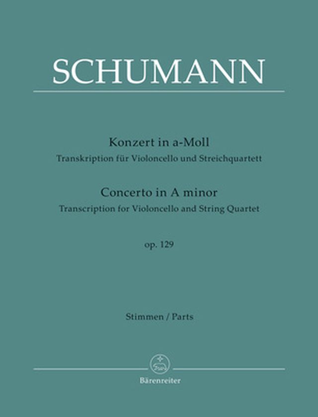 Bärenreiter Schumann Konzert a-moll