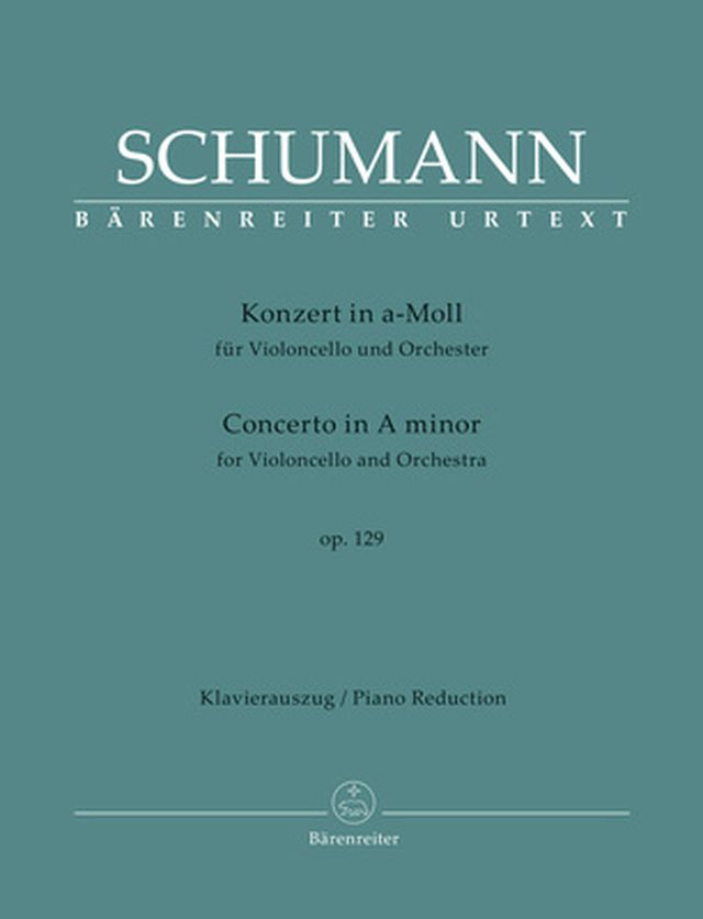 Bärenreiter Schumann Konzert a-moll