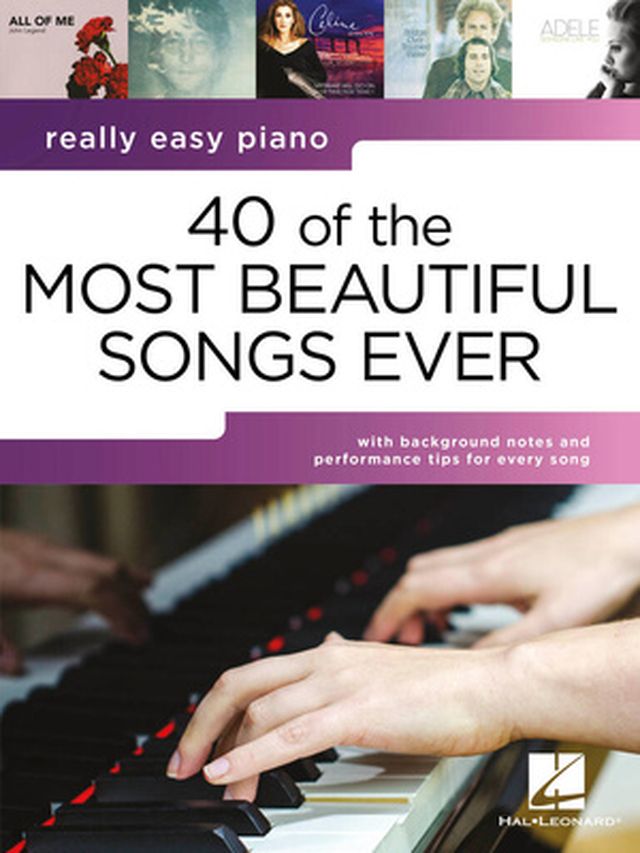 Wise Publications Really Easy Piano 40 Most