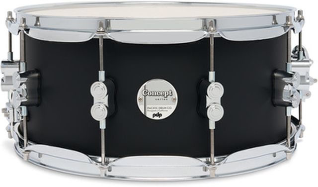 DW PDP 14"x6,5" CM Satin Black