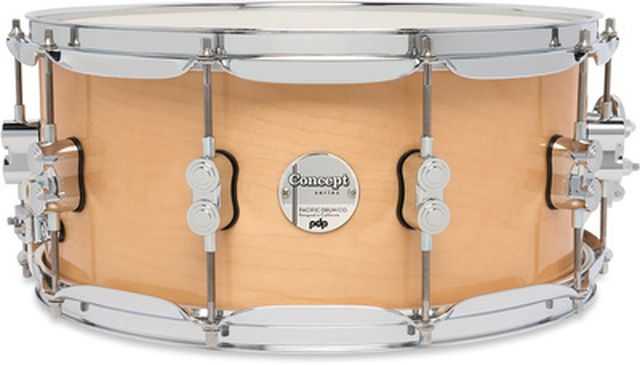 DW PDP 14"x6,5" CM Natural Laquer