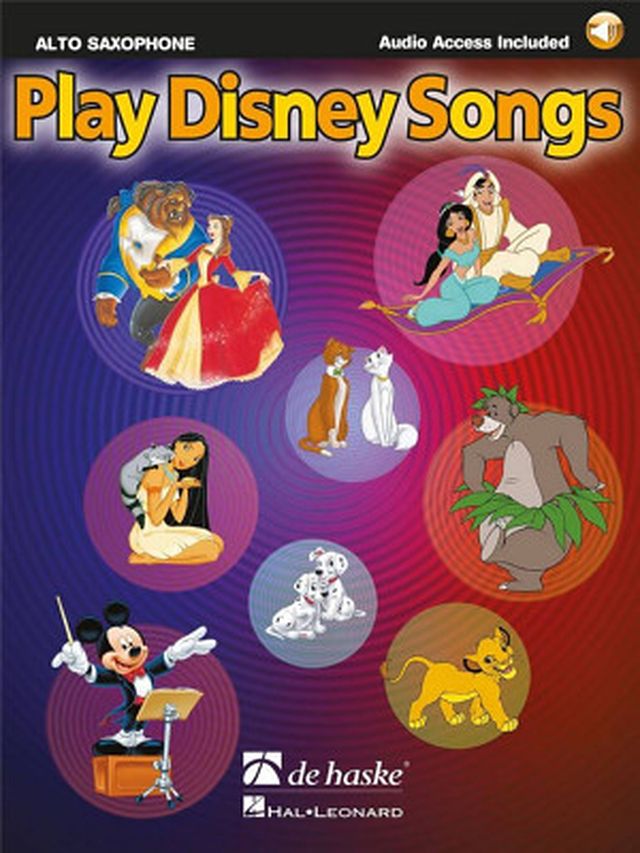 Hal Leonard Play Disney Songs Alto Sax