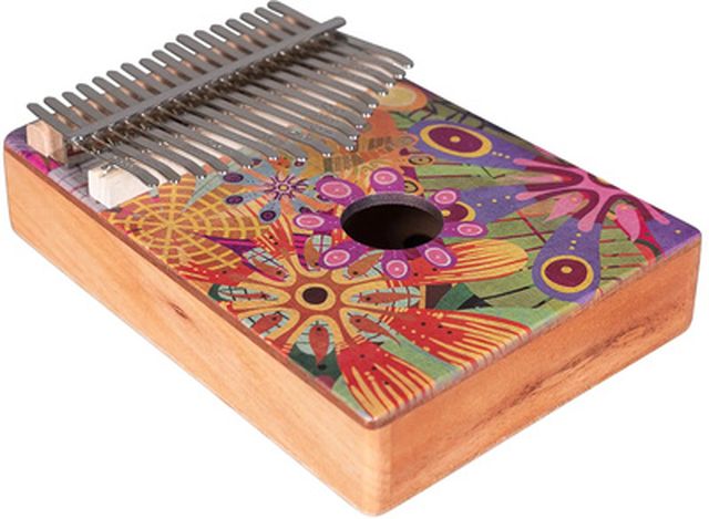 Sela Kalimba 17 Flower Power