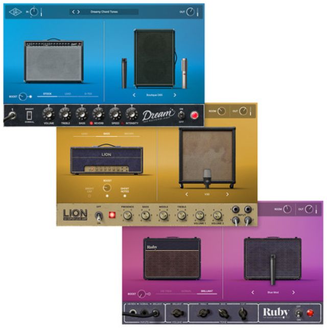 Universal Audio UAD Guitar Amp Bundle