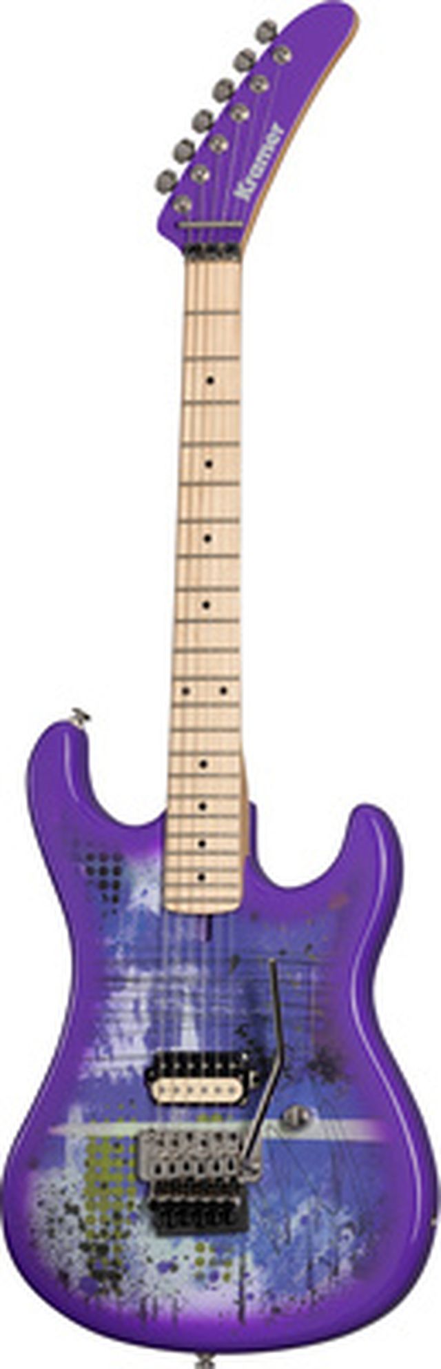 Kramer Guitars The 84 Purple Splatter