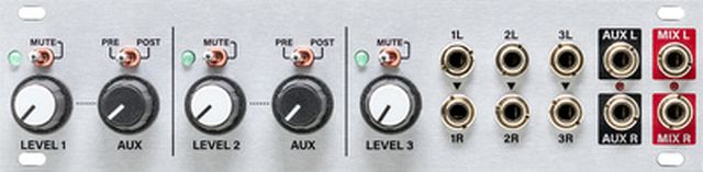 Intellijel Designs Aux Mix 1U