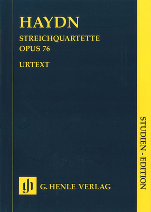 Henle Verlag Haydn Streichquartette op.76