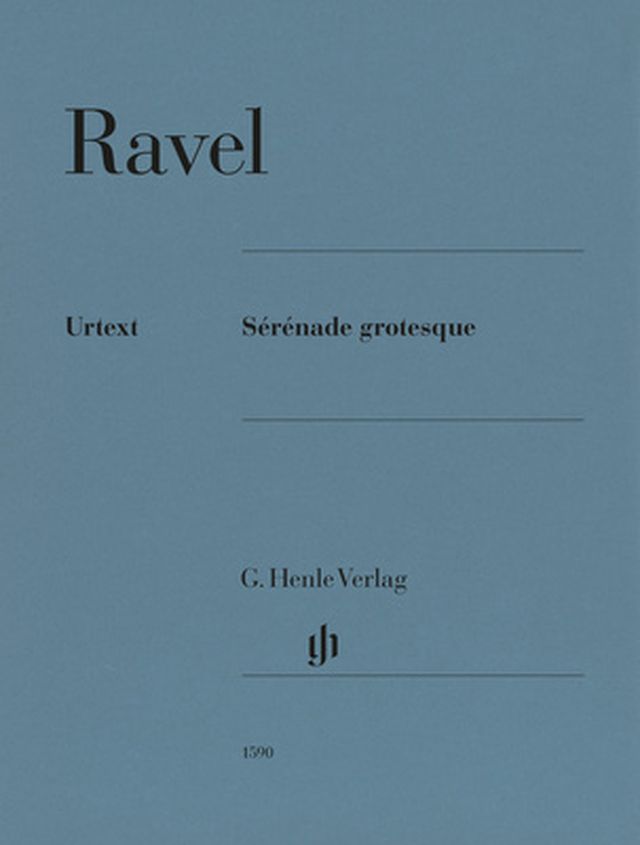 Henle Verlag Ravel Sérénade grotesque