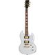 Harley Benton DC-Custom White B-Stock Ggf. mit leichten Gebrauchsspuren