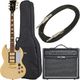 Harley Benton DC-600 VI Vintage Serie Bundle
