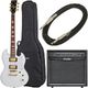 Harley Benton DC-Custom White Bundle