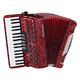 Startone Piano Accordion 72 Red B-Stock May have slight traces of use