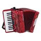 Startone Piano Accordion 48 Red B-Stock May have slight traces of use