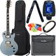 Harley Benton SC-DLX Gotoh Daph. Blue Bundle