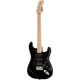 Squier Sonic Strat HSS Black B-Stock May have slight traces of use
