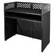 Roadworx DJ Table ALU Black Shelf