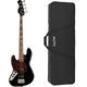 Harley Benton MV-4JB LH Black Bundle