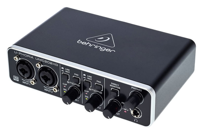 Behringer UMC202HD – Vue 2 | Fluxlab