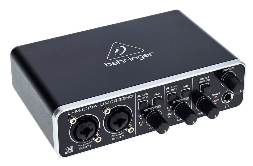 Behringer UMC202HD – Vue 4 | Fluxlab