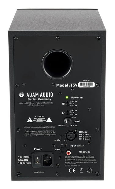 Adam Audio T5V – Vue 5 | Fluxlab