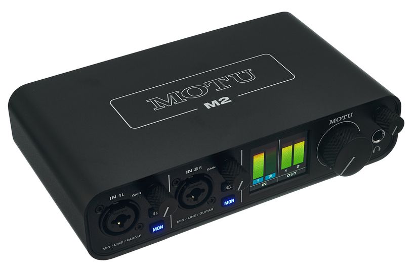 MOTU M2 – Vue 4 | Fluxlab
