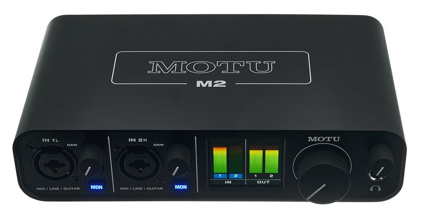 MOTU M2 – Vue 3 | Fluxlab
