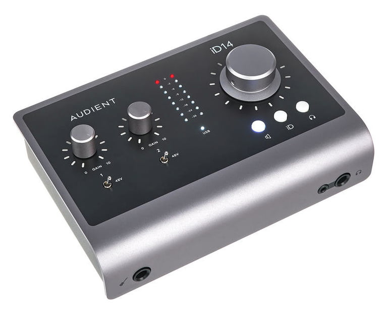 Audient iD14 MKII – Vue 4 | Fluxlab