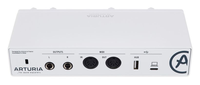 Arturia MiniFuse 2 White – Vue 4 | Fluxlab