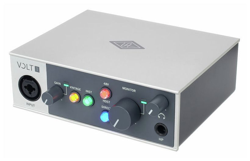 Universal Audio Volt 1 – Vue 2 | Fluxlab