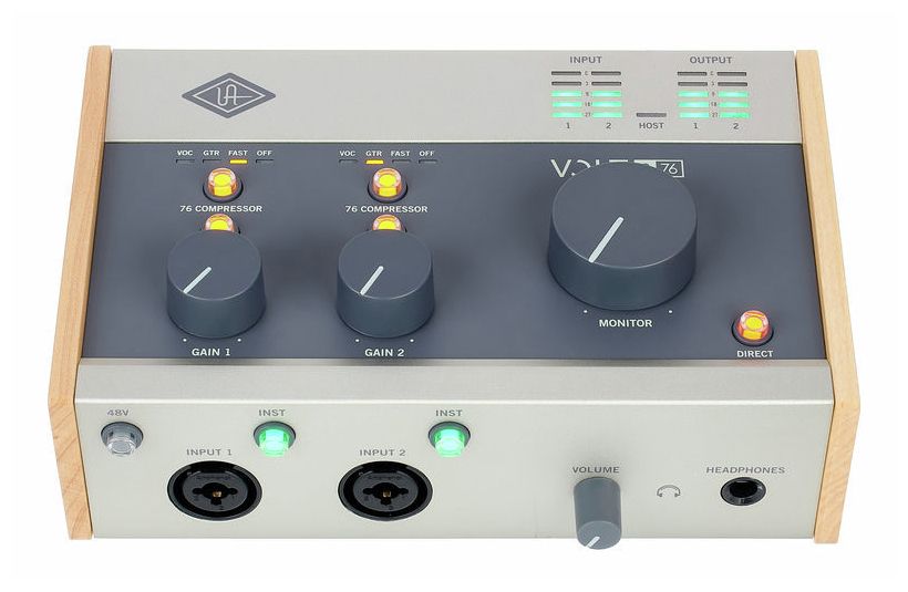 Universal Audio Volt 276 – Vue 3 | Fluxlab