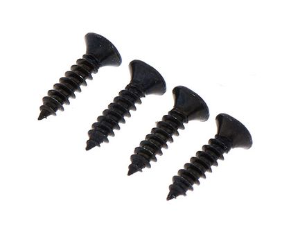 4 göldo Humbucker Rahmenschrauben Pickguard-Schrauben schwarz