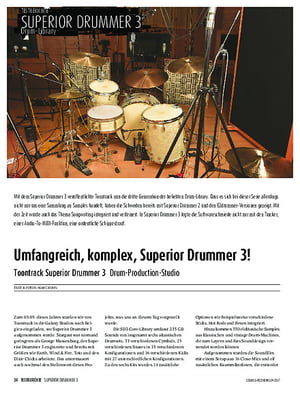 toontrack superior drummer 3 with cubase