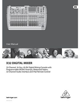 behringer x32 manual behringer x32 manual