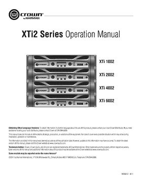 Crown Xti 4002 – Thomann UK