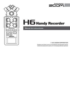 Zoom H6 – Thomann España