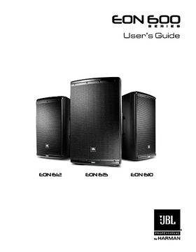 jbl eon 612 forum