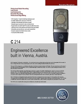 AKG C214 – Thomann United States