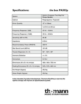 behringer pmp 1000 service manual