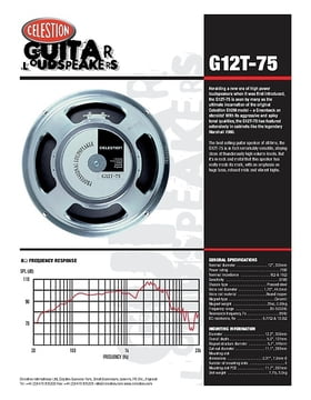 celestion gt75