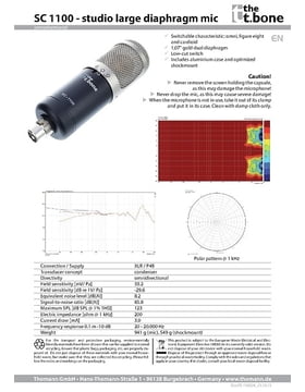 Specs: omnidirectional