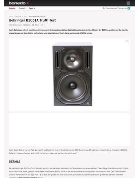 truth b2031 service manual