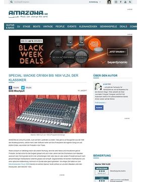 Mackie 1604 VLZ4 – Musikhaus Thomann