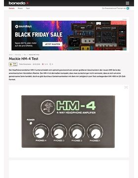 Mackie HM-4 – Musikhaus Thomann